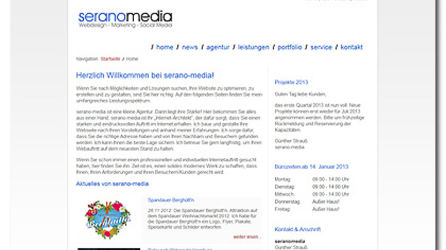 Relaunch serano-media