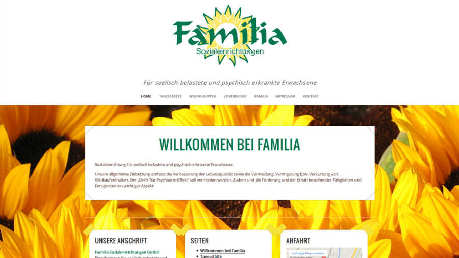 Familia Sozialeinrichtungen