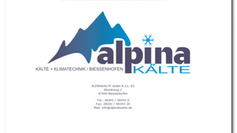 ALPINAKÄLTE GmbH & Co. KG ALPINAKÄLTE GmbH & Co. KG