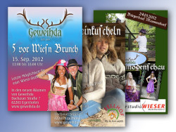 2012: Verschiedene Plakate & Flyer