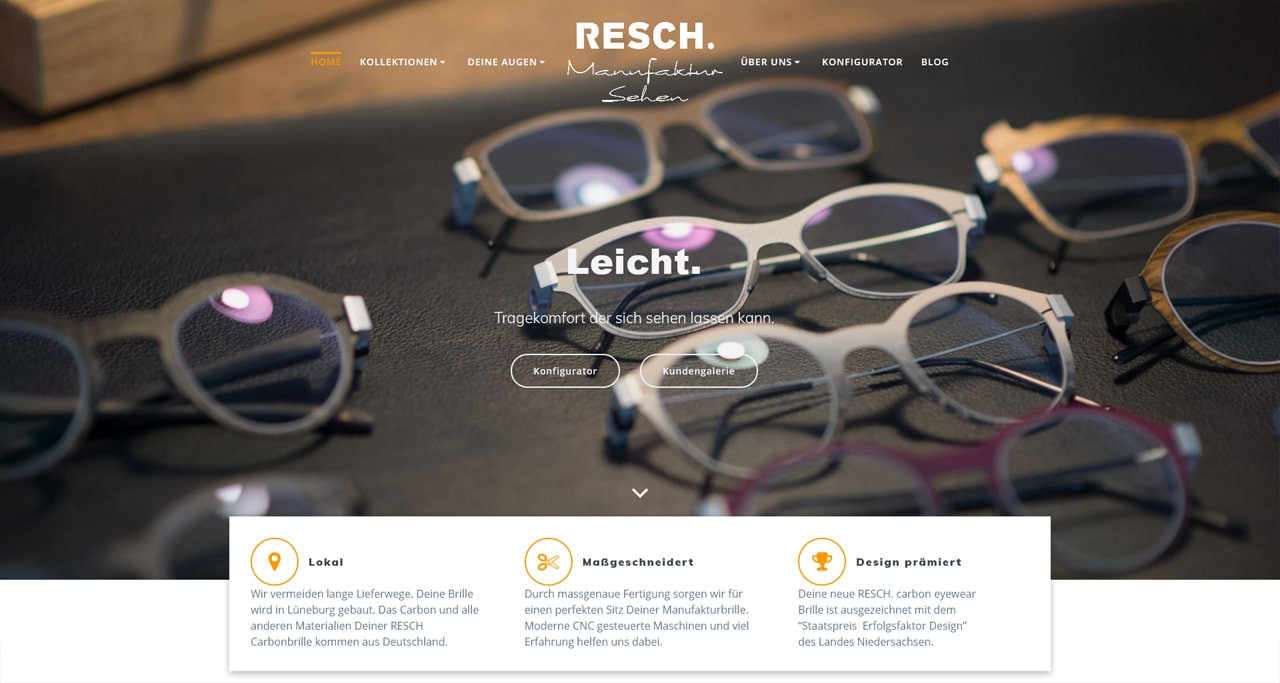 Resch. Manufaktur Sehen